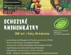 Ochozské knihohrátky – 100 let s Daisy Mrázkovou